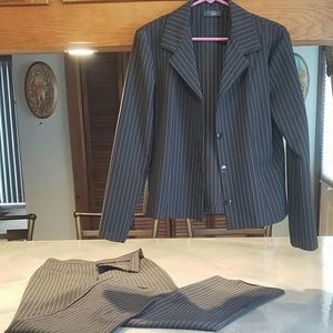 High waisted business suit